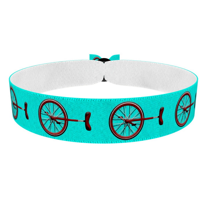Zum Produkt Einrad türkis Stoffarmband