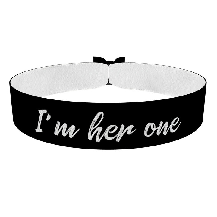 Zum Produkt I'm her one Stoffarmband