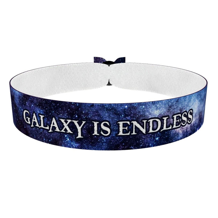 Zum Produkt Galaxy is endless Stoffarmband