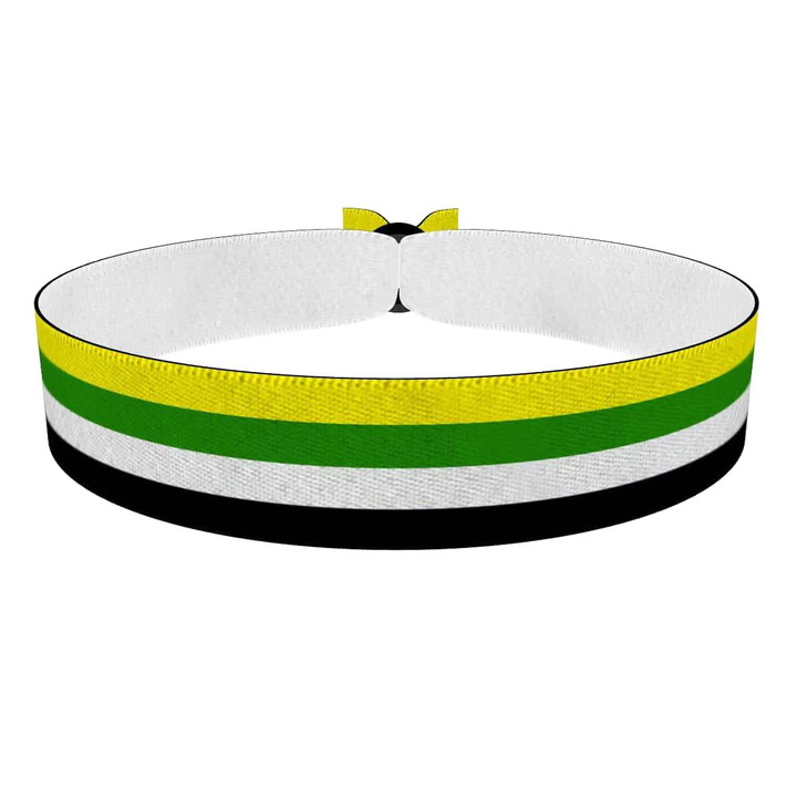 Zum Produkt Skoliosexual - Flagge Stoffarmband