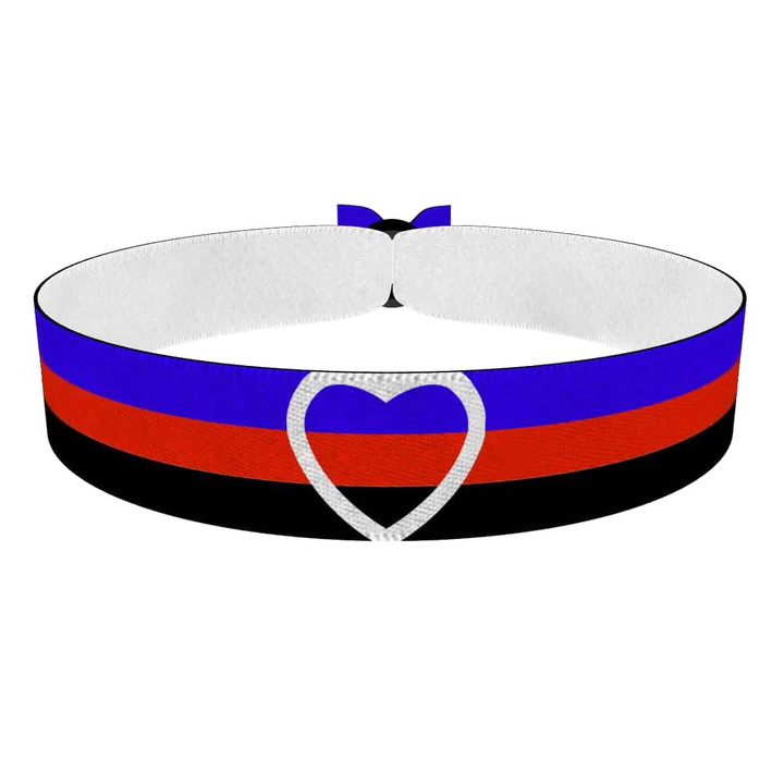 Zum Produkt Polyamory - Heart Stoffarmband