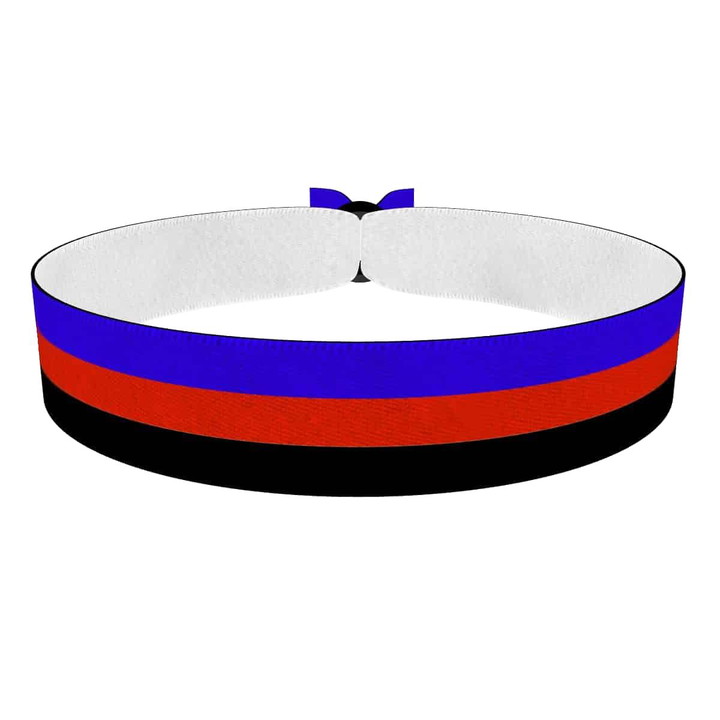 Zum Produkt Polyamory - Flagge Stoffarmband