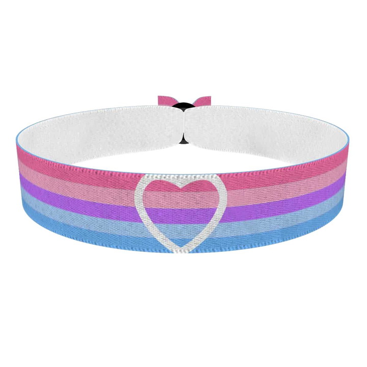 Zum Produkt Xenogender - Heart Stoffarmband