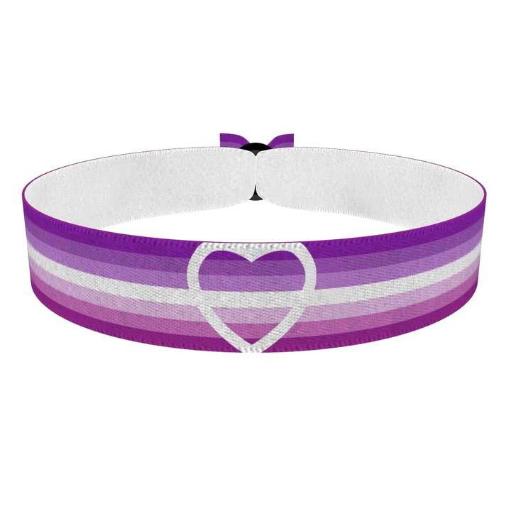 Zum Produkt Femme - Heart Stoffarmband