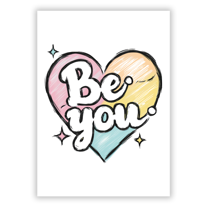 Zum Produkt Be you Poster