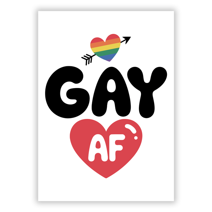 Zum Produkt Gay as fuck LGBTQ Poster