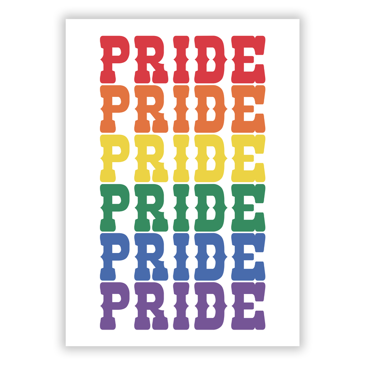 Zum Produkt Pride Regenbogenfarben LGBTQ Poster