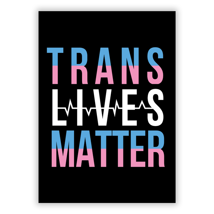 Zum Produkt Trans Lives Matter - Transgender Poster