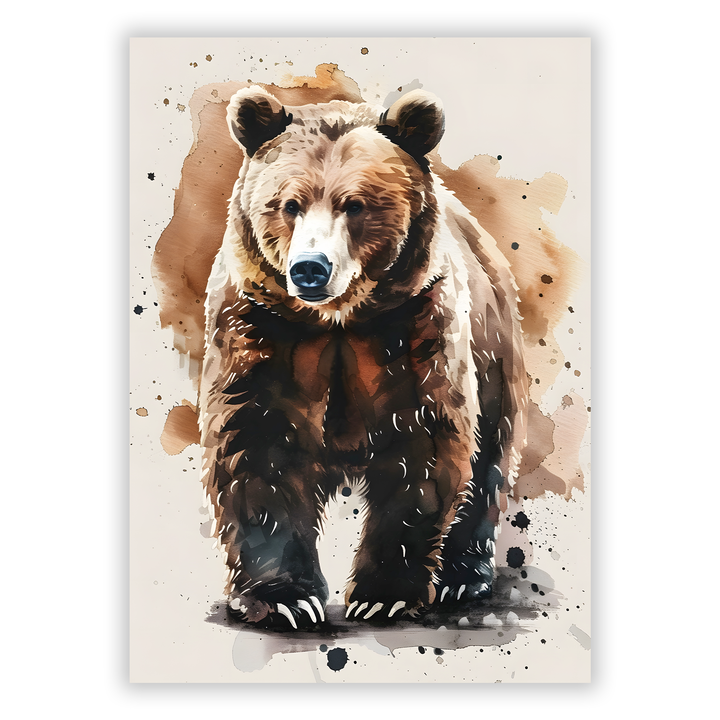 Zum Produkt Bär Poster > Tierposter
