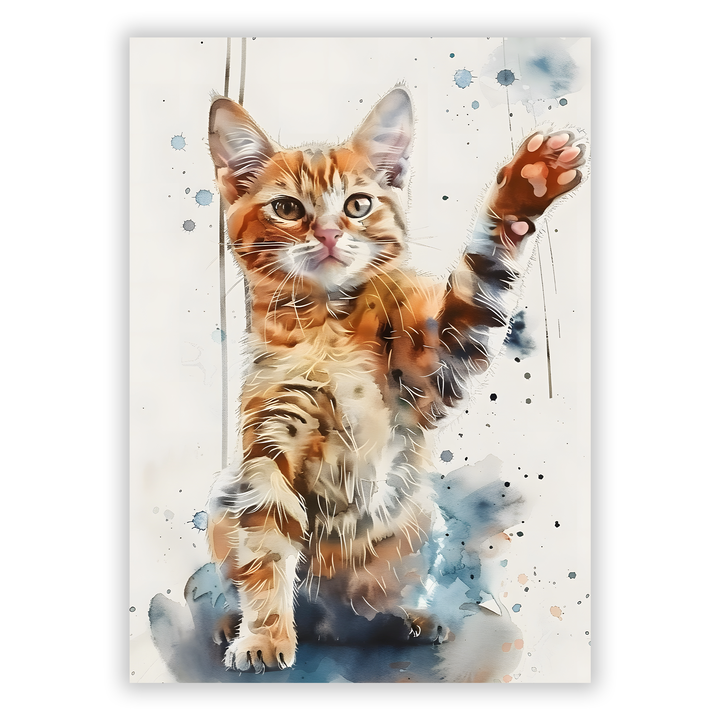 Zum Produkt Katze Poster > Tierposter