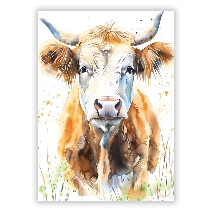 Zum Produkt Kuh Poster > Tierposter