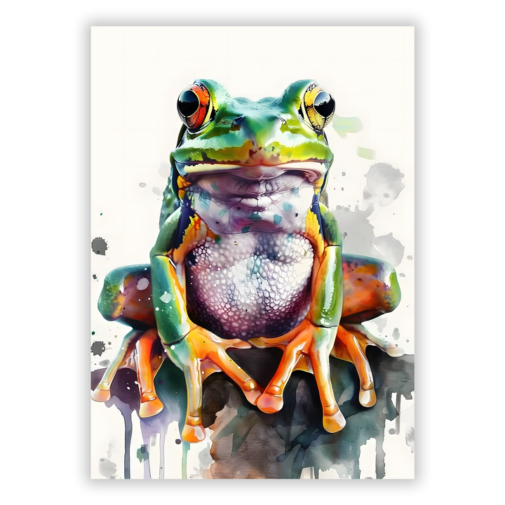 Zum Produkt Frosch Poster > Tierposter