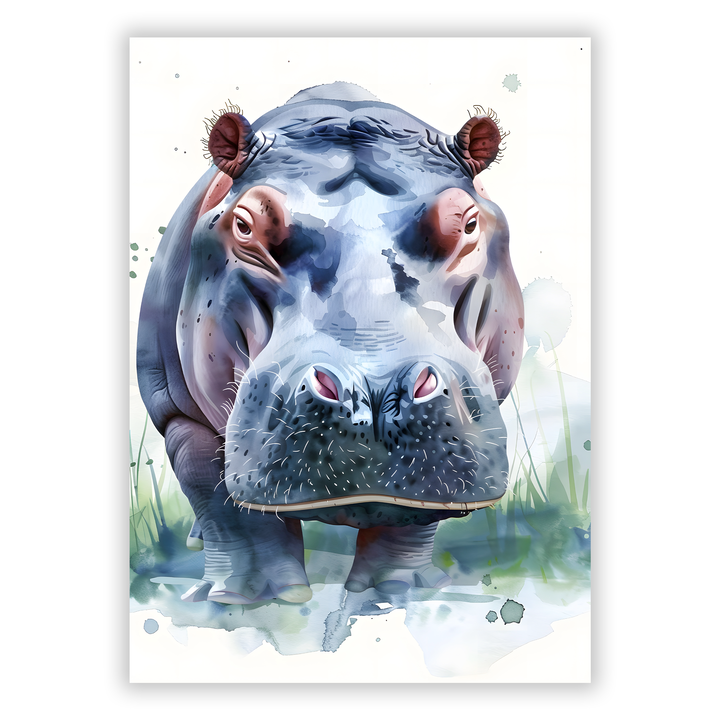 Zum Produkt Hippo Poster > Tierposter