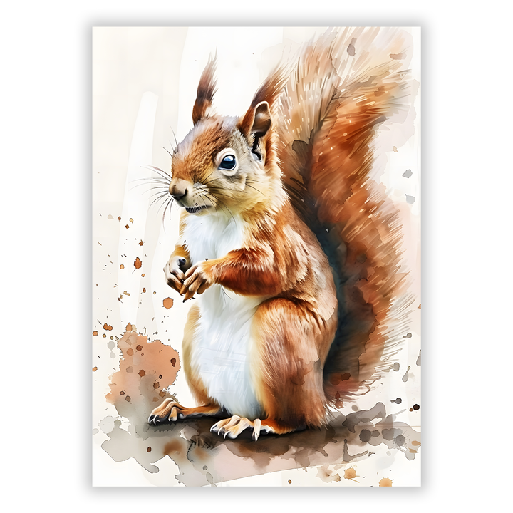 Zum Produkt Eichhörnchen Poster > Tierposter