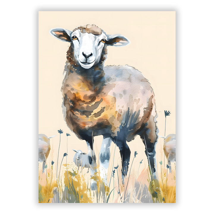 Zum Produkt Schaf Poster > Tierposter