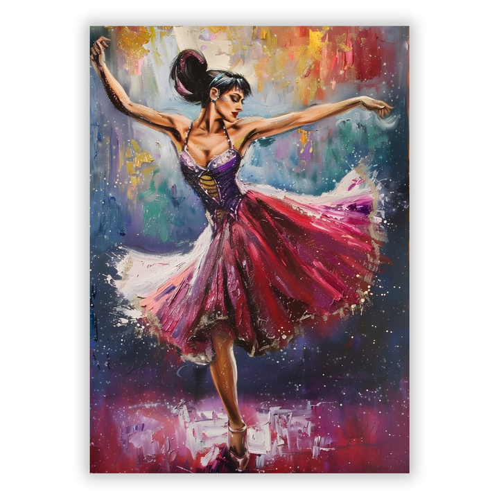 Zum Produkt Tanzende Frau Poster