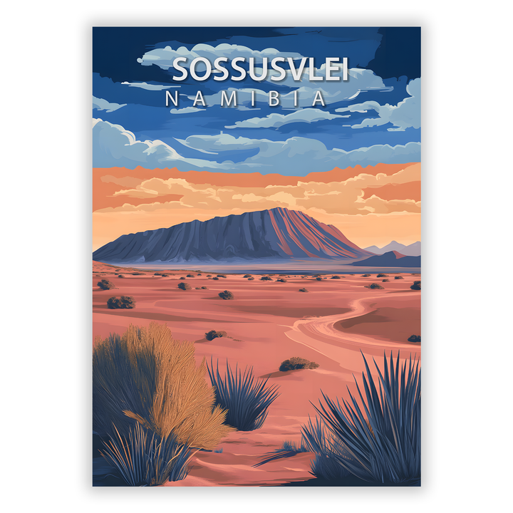 Zum Produkt Sossusvlei Poster - Sehenswürdigkeit Namibia