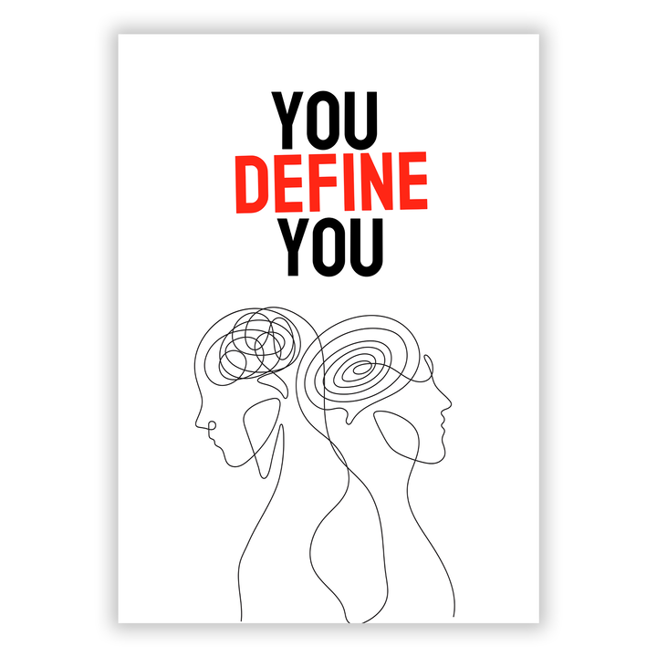 Zum Produkt You define you Poster - Selbstliebe