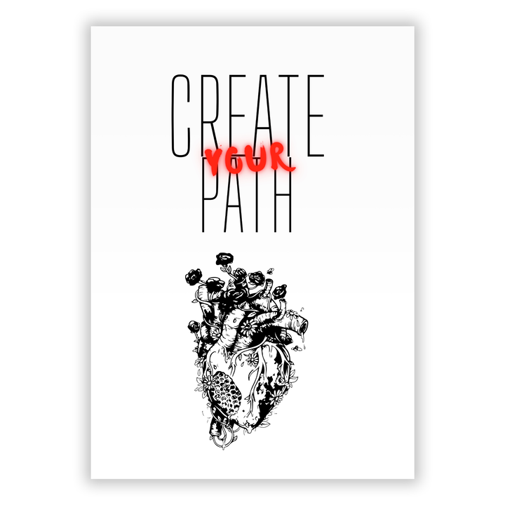 Zum Produkt Create Your Path Poster