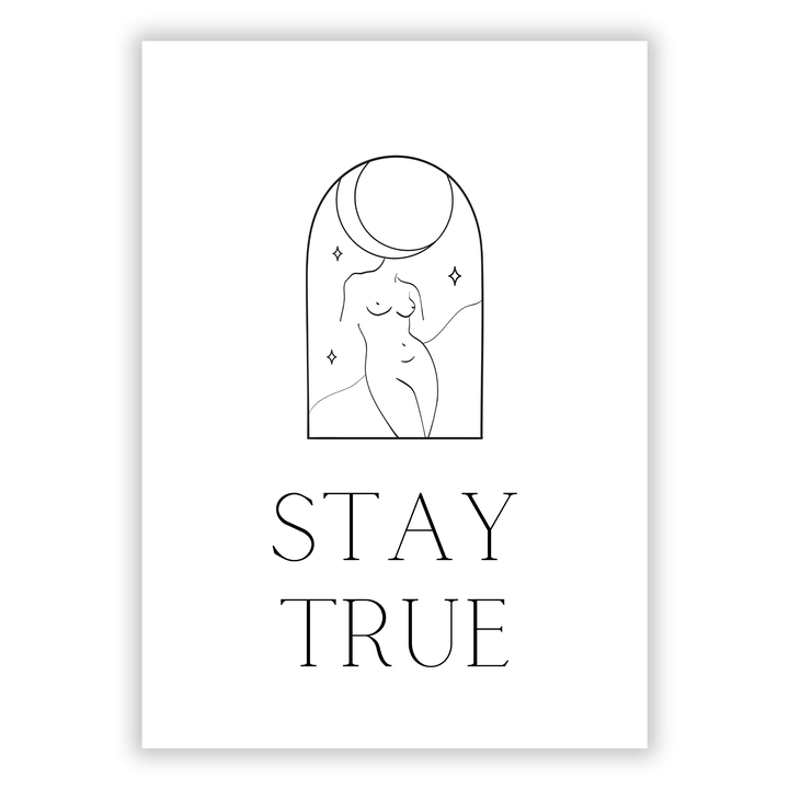Zum Produkt Stay true Poster
