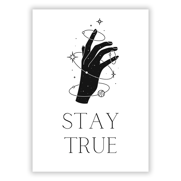 Zum Produkt Stay true Poster