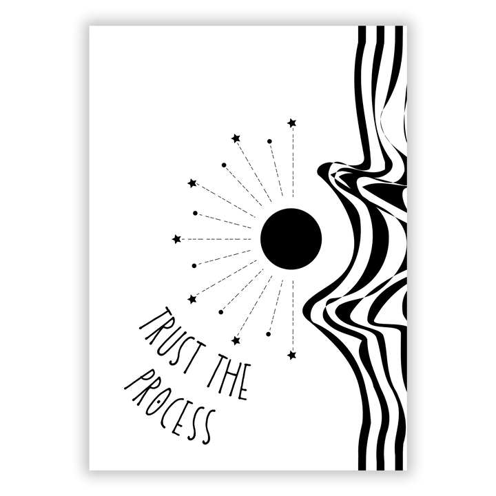 Zum Produkt Trust the Process Poster