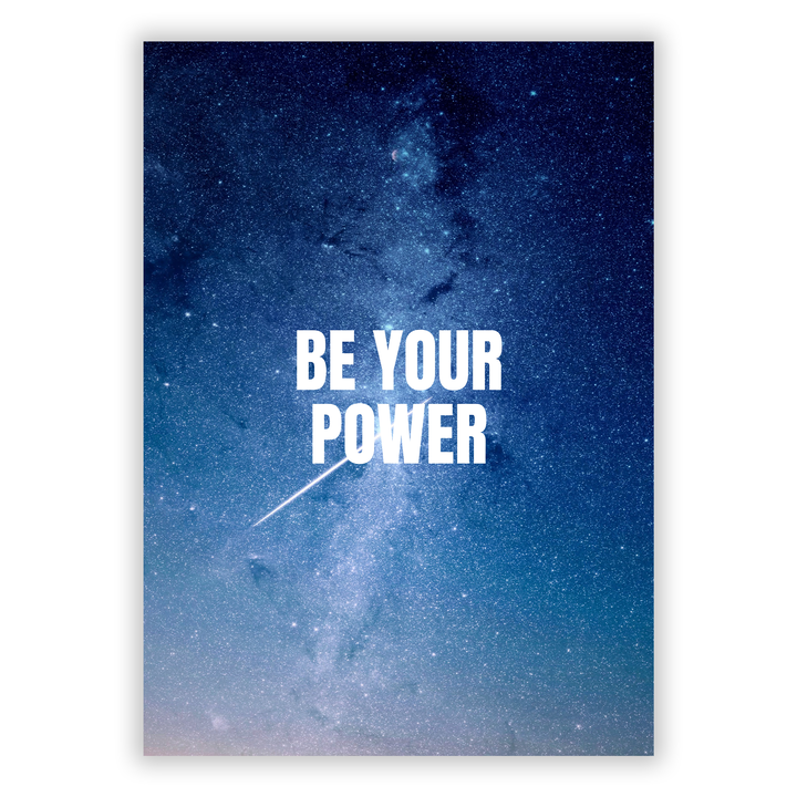 Zum Produkt Be Your Power Poster