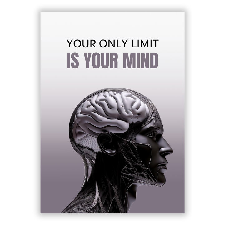 Zum Produkt Your only Limit is your mind Poster