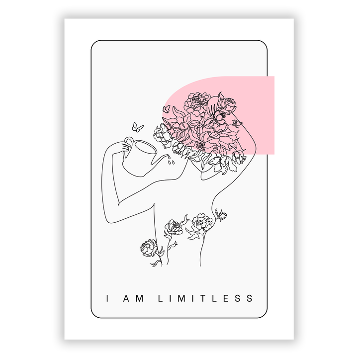 Zum Produkt I am Limitless Poster