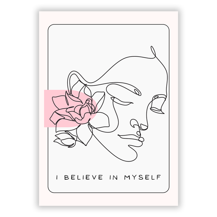 Zum Produkt I believe in myself Poster