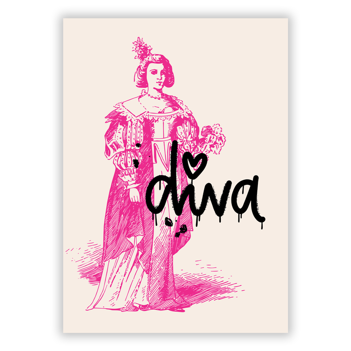 Zum Produkt Diva Poster