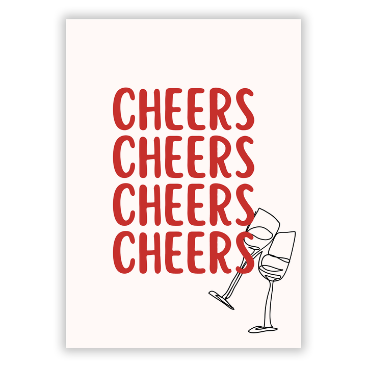 Zum Produkt Cheers Poster