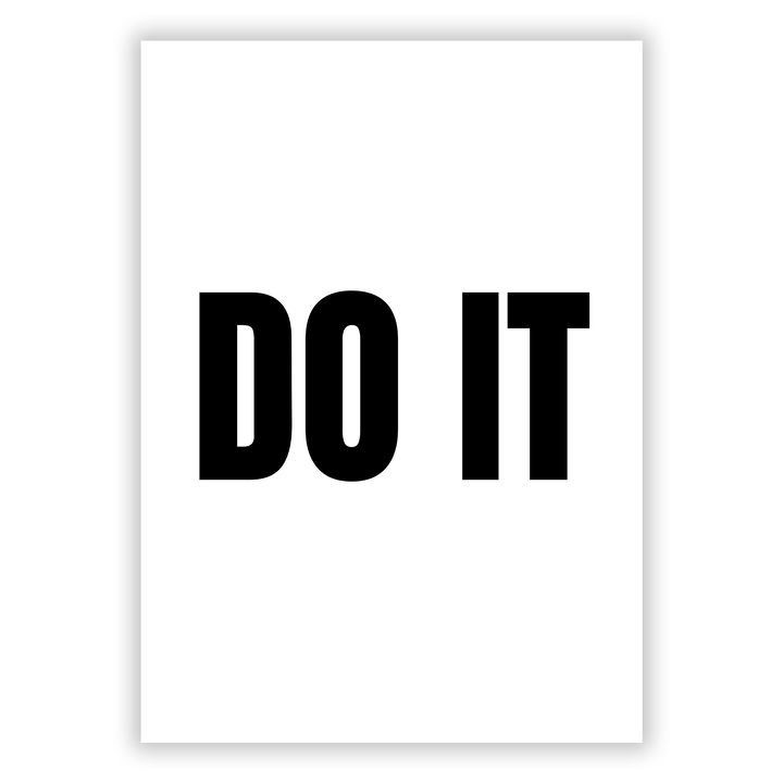 Zum Produkt Do It Poster
