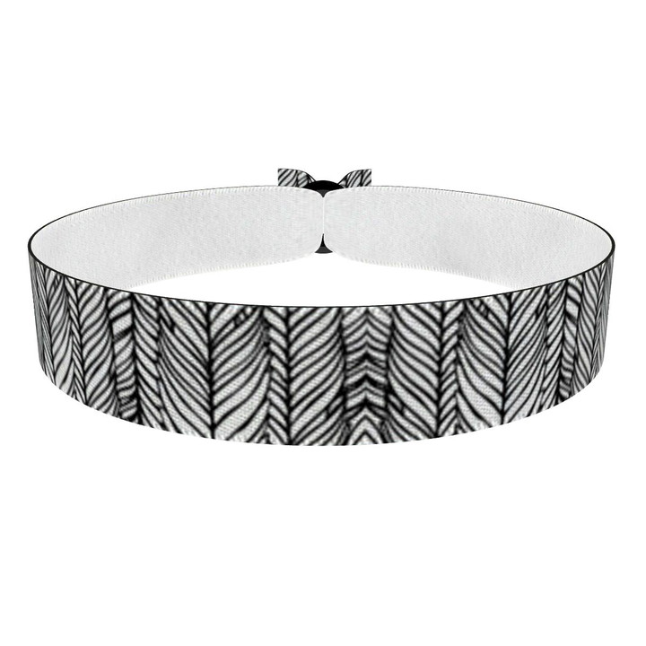 Zum Produkt Federn Stoffarmband