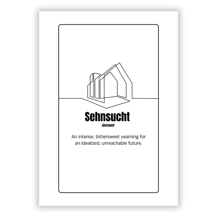 Zum Produkt Sehnsucht Poster