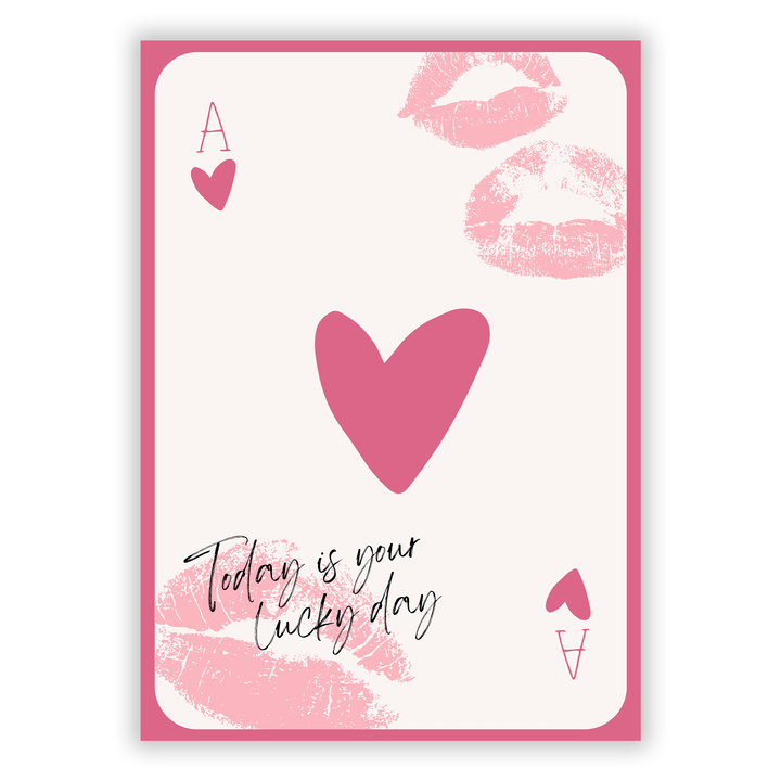 Zum Produkt Today is your lucky day Poster