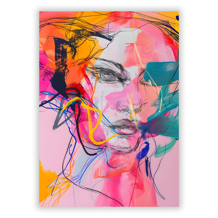 Zum Produkt Abstrakte Kunst Poster