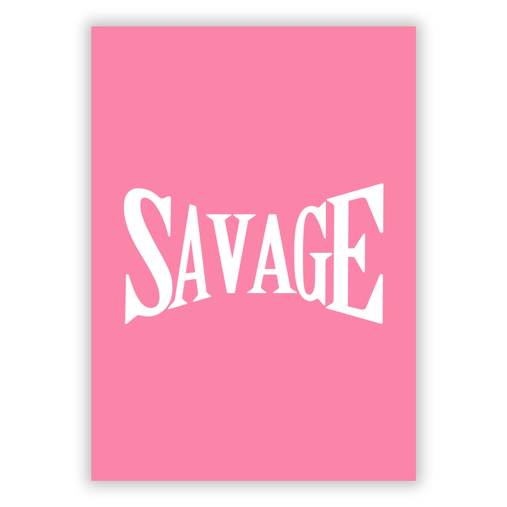 Zum Produkt Savage Poster