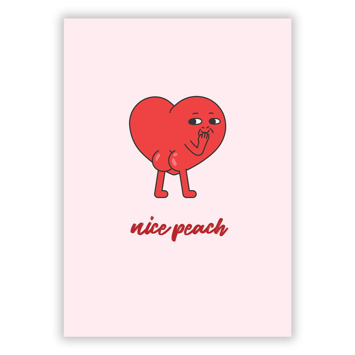 Zum Produkt Nice Peach Poster