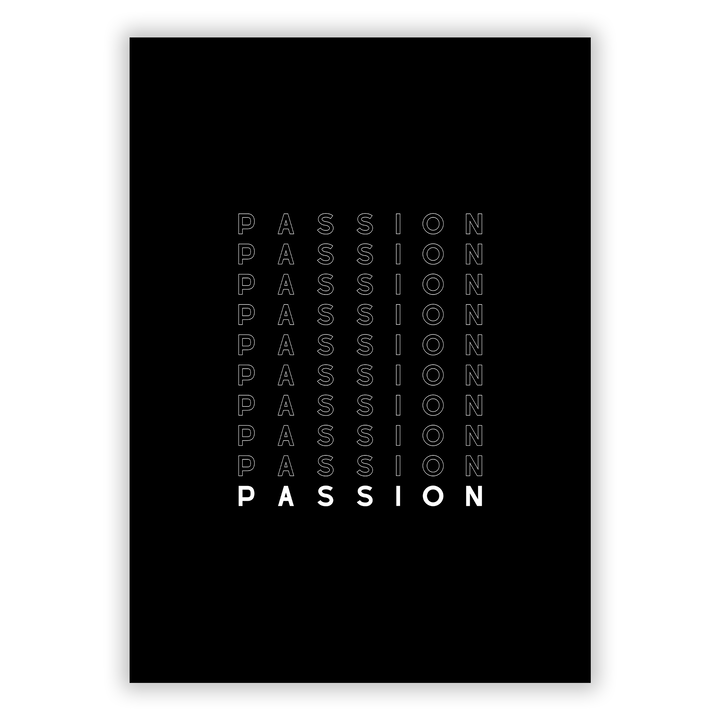 Zum Produkt Passion Poster