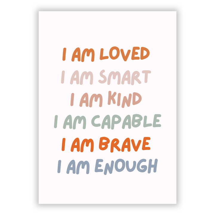 Zum Produkt Poster > Affirmationen Poster Englisch