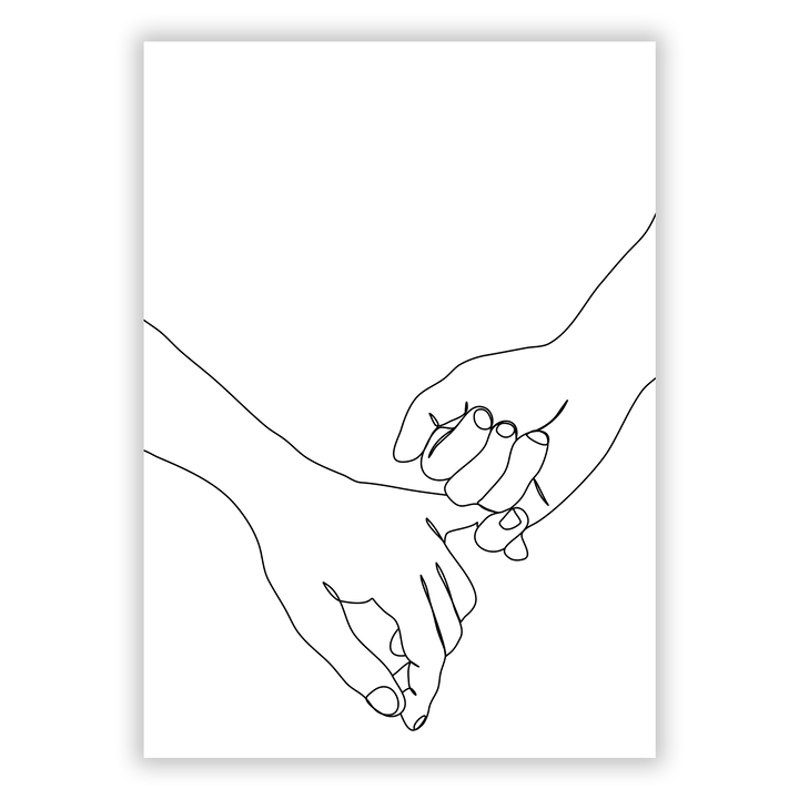 Zum Produkt Pinky finger Promise Poster
