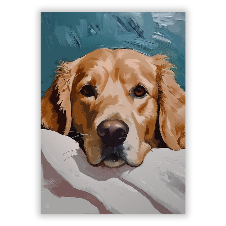 Zum Produkt Golden Retriever Poster