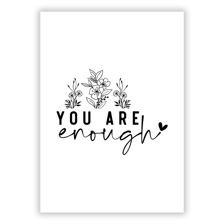 Zum Produkt You are enough Poster