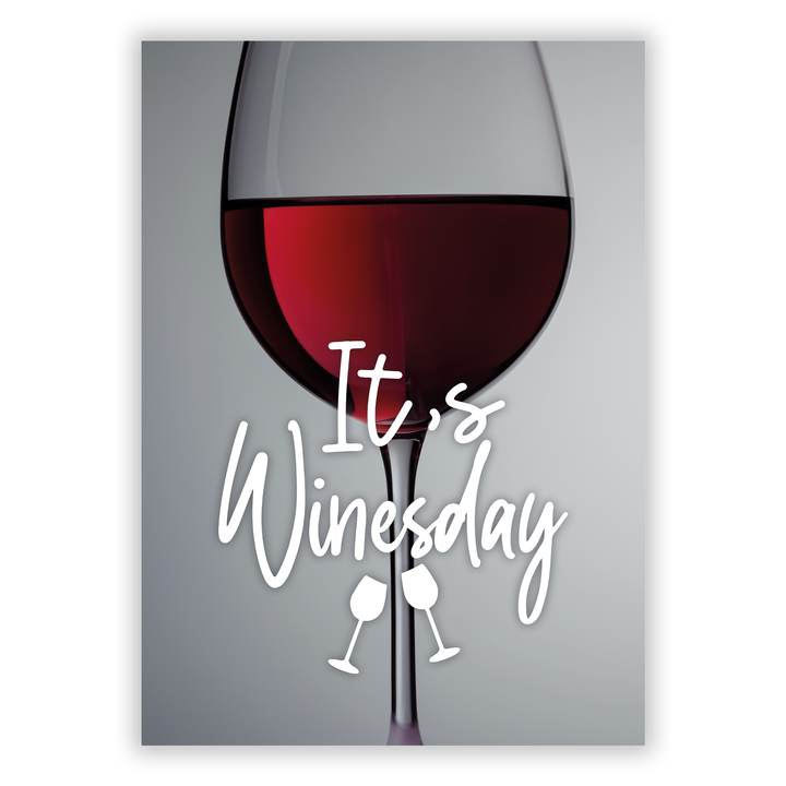 Zum Produkt It’s Winesday Poster