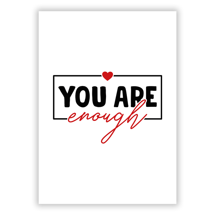 Zum Produkt You are enough Poster