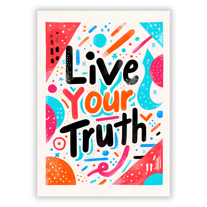 Zum Produkt Live Your Truth Poster