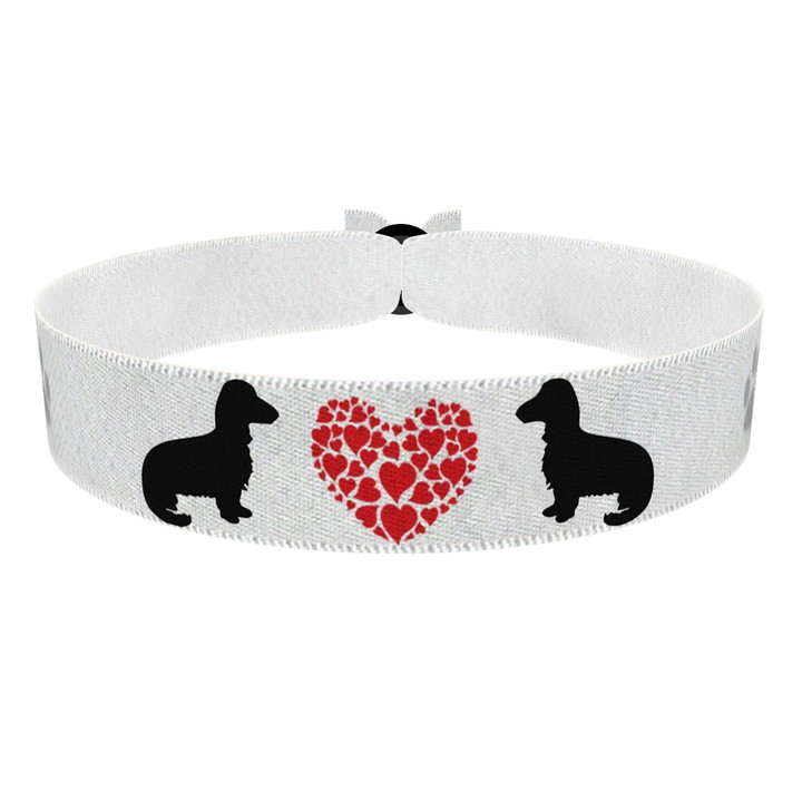 Zum Produkt Heart Dogs Stoffarmband