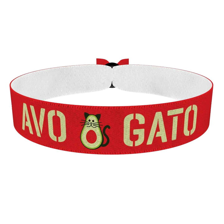 Zum Produkt Avo Gato rot Stoffarmband