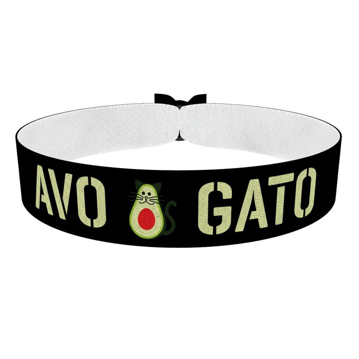 Zum Produkt Avo Gato schwarz Stoffarmband